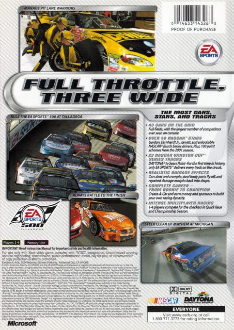 Nascar Thunder 2002 dos