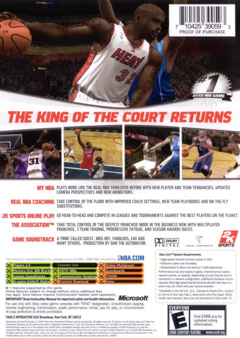 Nba 2k7 dos