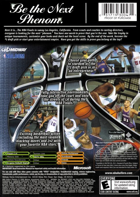 NBA Ballers : Phenom dos