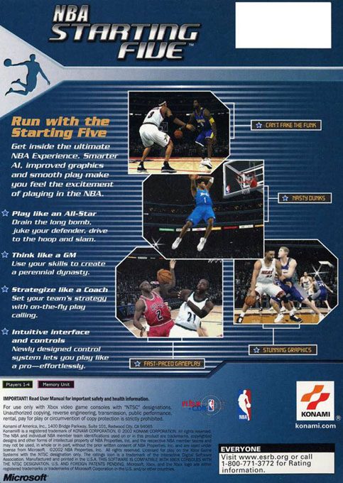 Nba Starting Five dos