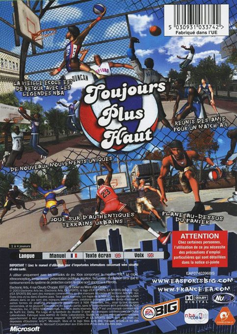 NBA Street Vol. 2 dos
