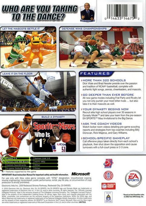 Ncaa March Madness 2004 dos