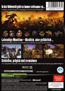 Oddworld : La Fureur De L'Etranger dos
