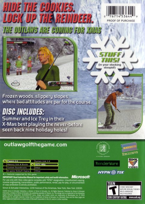 Outlaw Golf - 9 More Holes Of X-mas dos