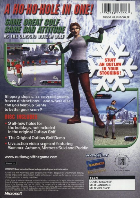 Outlaw Golf - Holiday Golf dos