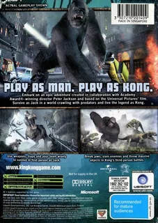 Peter Jackson's King Kong : The Official Game Of The Movie dos