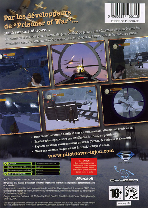 Pilot Down : Behind Enemy Lines - Dos