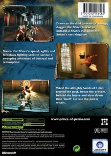 Prince of Persia : The Sands of Time - Dos