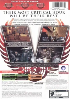 Rainbow Six : Critical Hour dos