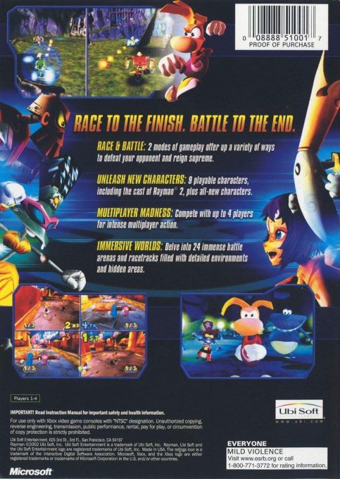 Rayman Arena dos