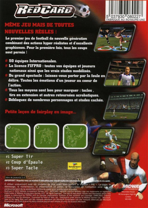 Red Card 2003 - Dos