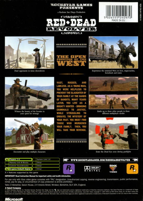 Red Dead Revolver - Dos
