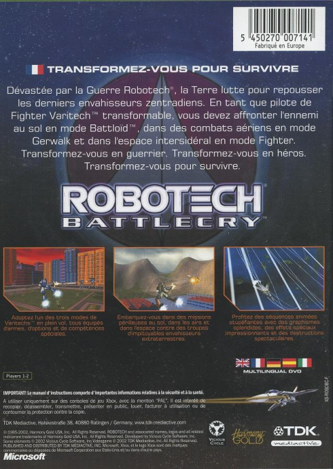 Robotech : Battlecry - Dos