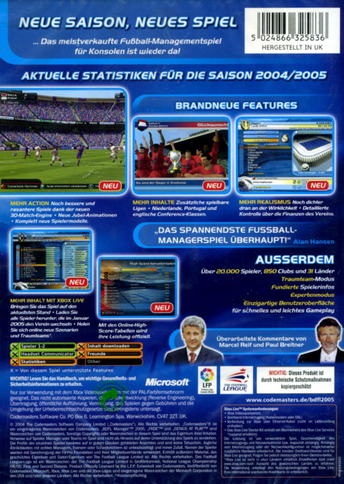 Roger Lemerre : La Sélection Des Champions 2003 - Dos