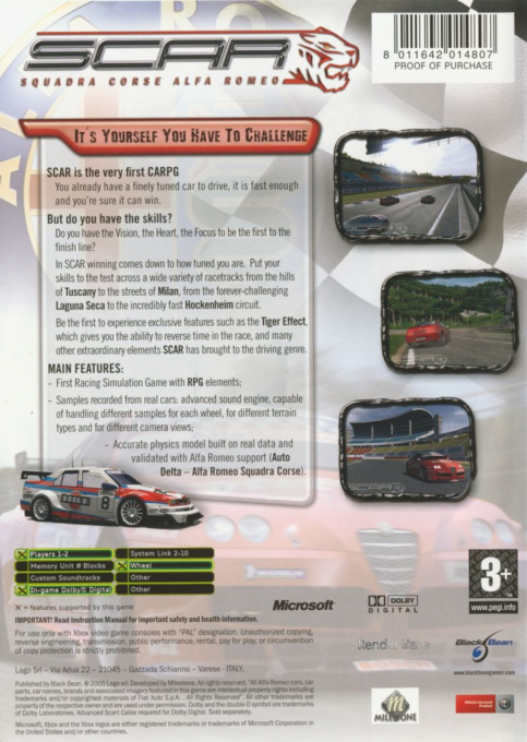 S.C.A.R. - Squadra Corse Alfa Romeo - Dos