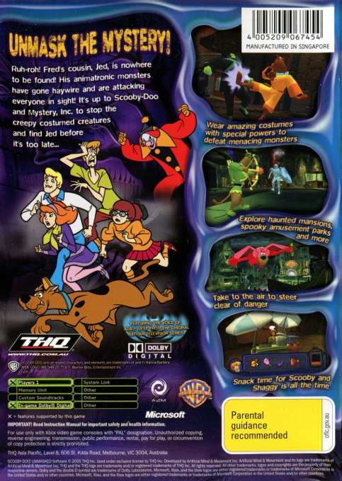 Scooby-Doo! Unmasked - Dos