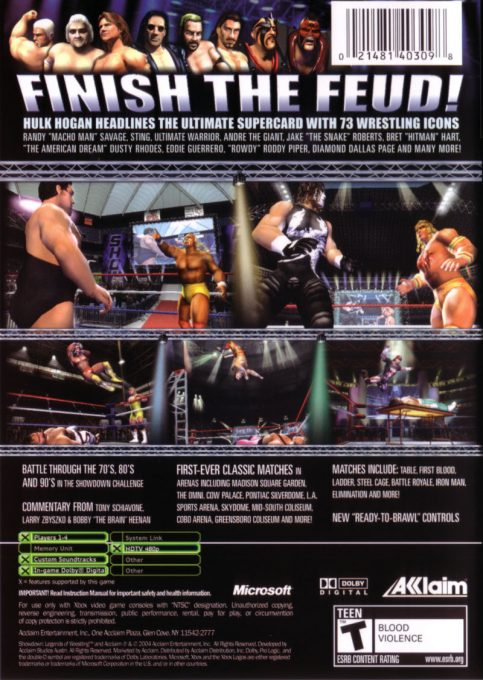 Showdown : Legends of Wrestling dos