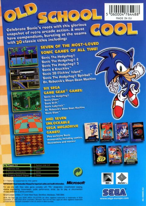 Sonic Mega Collection Plus dos