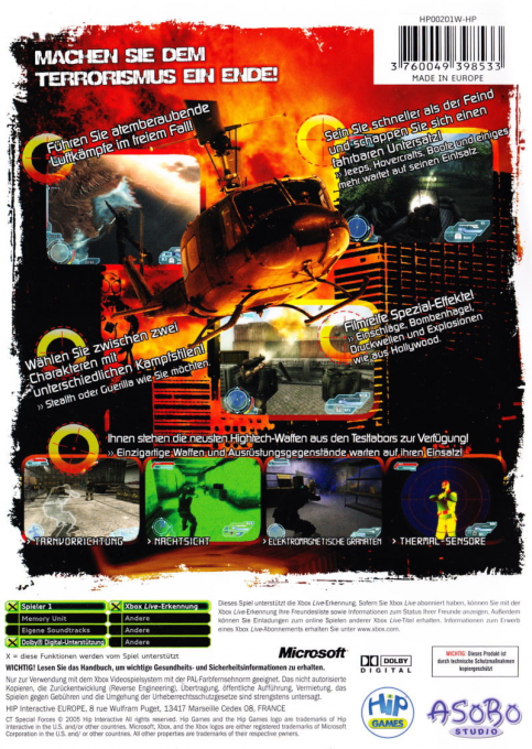 Special Forces : Nemesis Strike - Dos