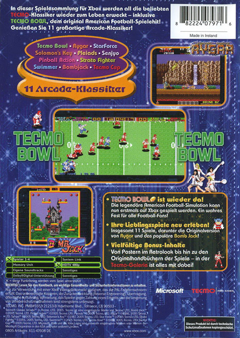 Tecmo Classic Arcade - Dos