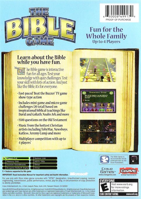 The Bible Game dos