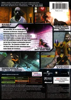 The Chronicles Of Riddick : Escape From Butcher Bay dos