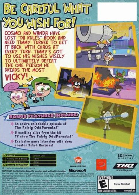 The Fairly Odd Parents ! : Breakin' Da Rules dos