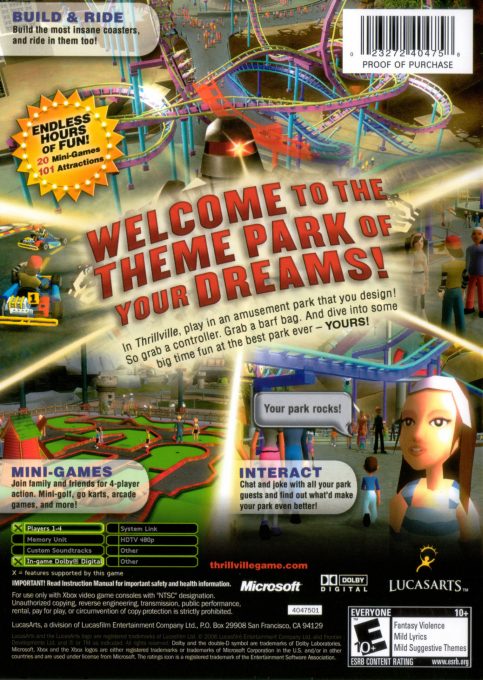 Thrillville dos