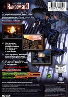 Tom Clancy's Rainbow Six 3 - Dos