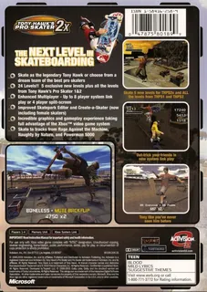 Tony Hawk's Pro Skater 2x dos