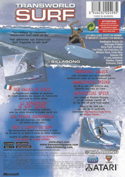 Transworld Surf - Dos