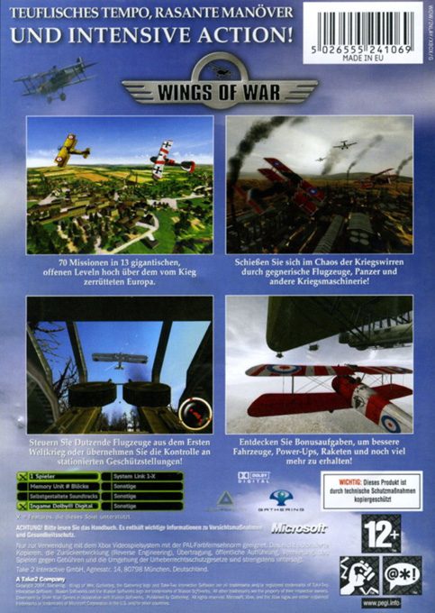 Wings Of War dos