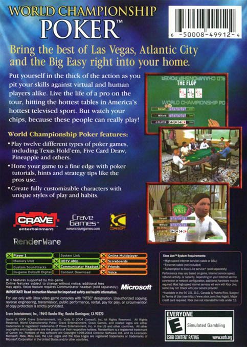 World Championship Poker dos