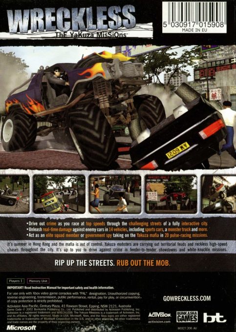 Wreckless : Mission Yakusas dos