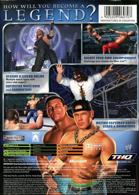 WWE WrestleMania 21 dos