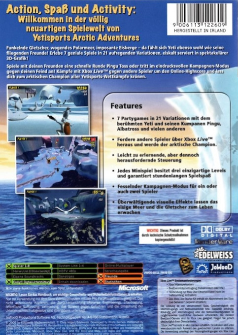 Yetisports - Arctic Adventures - Dos