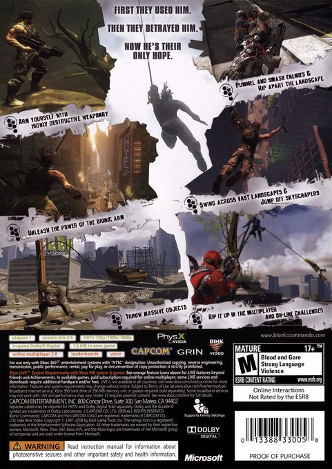 Bionic Commando - Dos