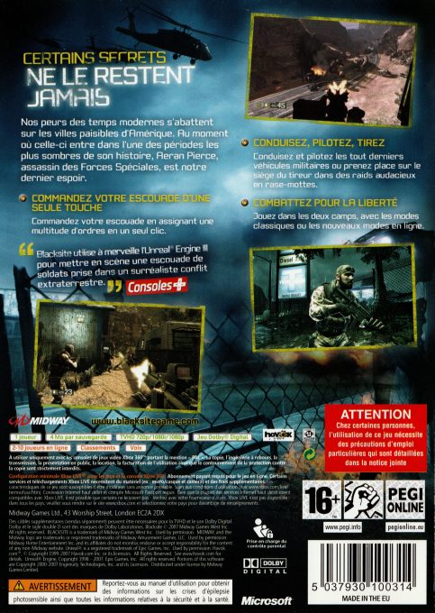 BlackSite : Area 51 - Dos