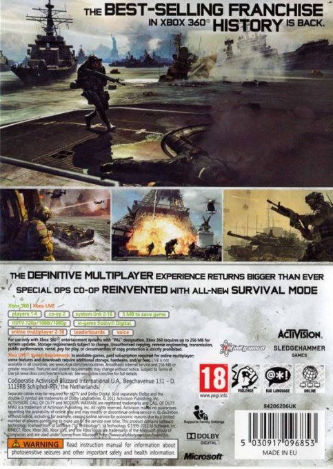 Call of Duty - Modern Warfare 3 - Dos