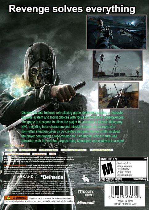 Dishonored - Dos