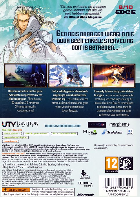 El Shaddai : Ascension of the Metatron - Dos