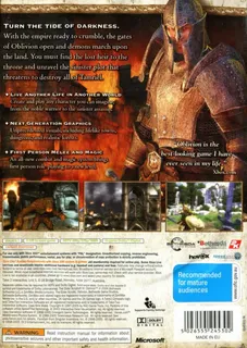 Elder Scrolls IV, The - Oblivion - Game of the Year Edition dos