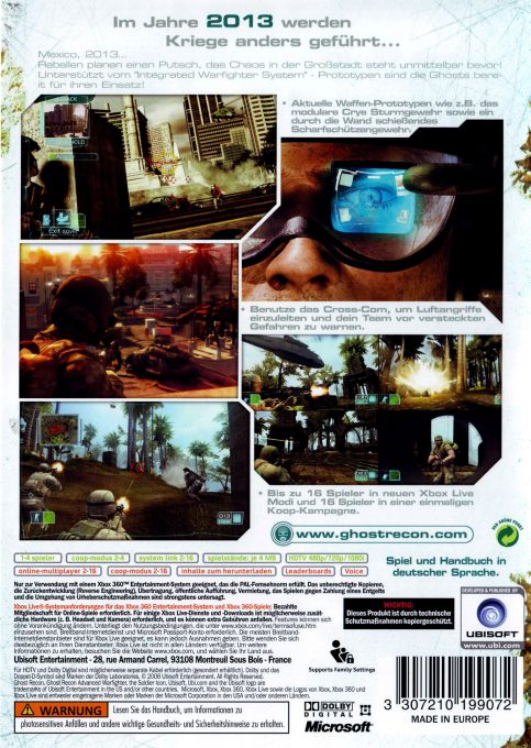 Ghost Recond Advanced Warfighter dos