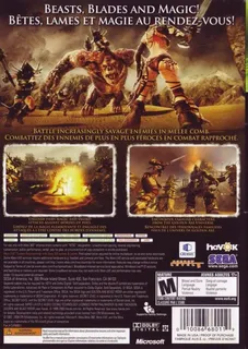 Golden Axe : Beast Rider dos