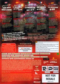 Guitar Hero 3 Legends of Rock dos