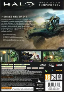 Halo Combat Evolved Anniversaire dos