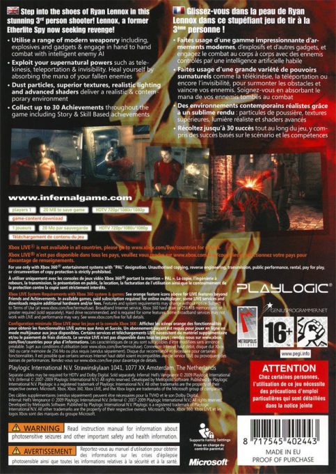 Infernal Hell Vengeance dos