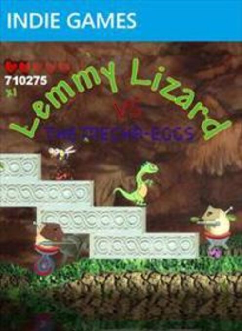 Lemmy Lizard vs The Mecha-Eggs