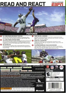Madden NFL 08 dos