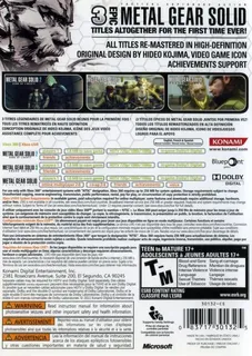 Metal Gear Solid HD Coleccion dos